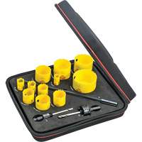 Industrial Hole Saw Kit, 14 Pieces Fastek