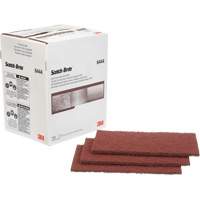 Scotch-Brite Extra-Duty Hand Pad, Aluminum Oxide, 9" x 6", Fine Grit Fastek