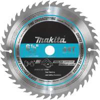 Circular Saw Blade, 6-1/2", 44 Teeth, Wood Use Fastek