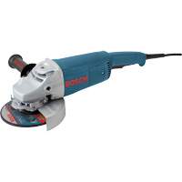 Large Angle Grinder with Rat Tail Handle, 7", 120 V, 15 A, 6500 RPM Fastek