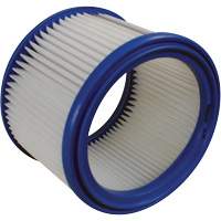 Vacuum Filter, Cartridge/Hepa, Fits 1 US gal. Fastek