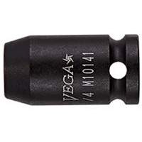 Magnetic Socket, Impact, 1/2", 1/4" Drive, 6 Points Fastek