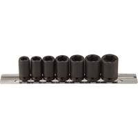 Magnetic Socket Set, 7 Pcs, Impact, 1/4" Drive Size Fastek