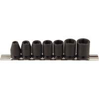 Magnetic Socket Set, 7 Pcs, Impact, 3/8" Drive Size Fastek