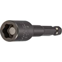Tourne-&eacute;crou &agrave; lobes, Embout 1/4", Prise 1/4", 2-9/16" lo, Magn&eacute;tique Fastek