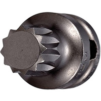 Embout &agrave; ins&eacute;rer, Triple carr&eacute;, 5 x 1" lo, Prise 3/8" Fastek