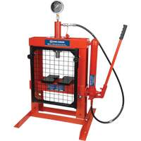 Hydraulic Shop Press with Grid Guard, 10 Tons Capacity UAI716 | Fastek