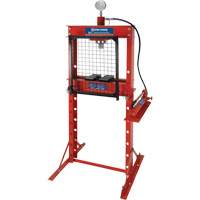 Hydraulic Shop Press with Grid Guard, 20 tons Capacity UAI717 | Fastek