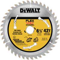 FlexVolt&reg; TrackSaw Blade, 6-1/2", 42 Teeth, Wood Use Fastek