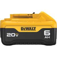 Bloc-piles Max XR Premium, Lithium-ion, 20 V, 6 Ah Fastek