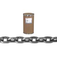 System 8 Cam-Alloy Chain, Alloy Steel, 1-1/4" x 60' (18.3 m) L, Grade 80, 72300 lbs. (36.15 tons) Load Capacity UAJ077 | Fastek