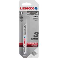 Metal Cutting Jigsaw Blade, Bi-Metal, T-Shank, 3-5/8" L, 6 TPI Fastek