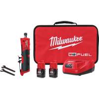 Trousse meuleuse droite M12 Fuel, 1/4" collet, 12 V, Lithium-ion Fastek