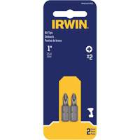 Insert Bits, Phillips, #2, 1/4" Drive Fastek