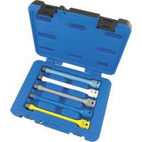 JTLE-5S Torque Limiting Impact Extension Set, 1/2" Drive, 65 ft-lbs./80 ft-lbs./100 ft-lbs./120 ft-lbs./140 ft-lbs. Torque, Multiple Fastek