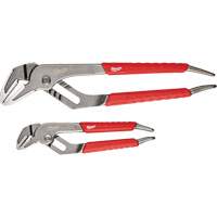 6" & 10" Comfort Grip Straight Jaw Pliers Set, 2 Pieces Fastek