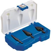 Step Drill Bit Set, 3 Pieces, High Speed Steel Fastek
