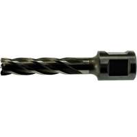Fraise annulaire Drillco, Diam&egrave;tre de 7/16", Acier rapide, Profondeur de la coupe de 2", Tige 3/4" Fastek