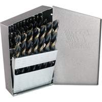 Triumph&reg; ThunderBit&reg; Heavy-Duty T17HD Metal Index Jobber Drill Bit Set, 29 Pieces, High Speed Steel Fastek
