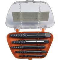 Drillco<sup>®</sup> Screw Extractor Set with Drills, Carbide, 5 Pieces UAP171 | Fastek