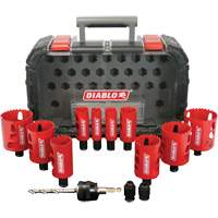 General Purpose Bi-Metal Hole Saw Set, 14 Pieces Fastek