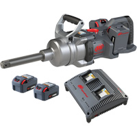 Ensemble de cl&eacute;s &agrave; chocs sans fil &agrave; couple &eacute;lev&eacute; avec enclume de 6", 20 V, Mandrin 1" Fastek