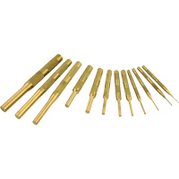 Brass Pin Punch Set, 12 Pieces Fastek