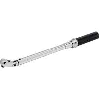 Micrometer Torque Wrench, 3/8" Square Drive, 17-3/4" L, 10.17 - 105.1 N.m/5 - 75 ft-lbs. UAU786 | Fastek