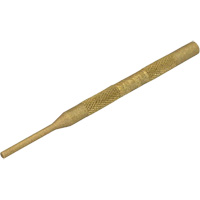 Brass Pin Punch, 1/8" Dia. x 4" L Fastek