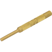 Brass Pin Punch, 7/32" Dia. x 4" L Fastek