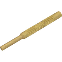 Brass Pin Punch, 1/4" Dia. x 4" L Fastek