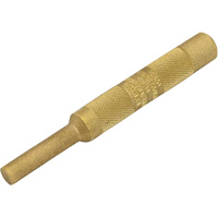 Brass Pin Punch, 5/16" Dia. x 4" L Fastek