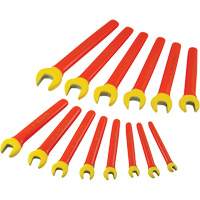 Insulated SAE Open End Wrench Set, 1000 V, 14 Pcs Fastek