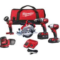 Trousse 5 pi&egrave;ces doutil combin&eacute; M18, Lithium-ion, 18 V Fastek