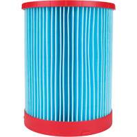 Large Wet/Dry Vacuum High-Efficiency Filter, Cartridge, Fits 12 US gal./9 US gal./6 US Gal. Fastek