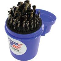Triumph&reg; Drill Bit Set, 115 Pieces, High Speed Steel Fastek