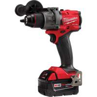 Ensemble perceuse/visseuse M18 FUEL, Lithium-ion, 18 V, Mandrin 1/2", Couple 1400 lp-po Fastek
