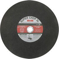 A30R Super Chop Stud-Cutting Cut-Off Wheel, 14" x 3/32", 1" Arbor, Type 1, 4400 RPM Fastek