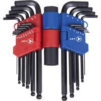 JHHK-22 Hextractor Hex Key Wrench Sets, 22 Pcs., Metric & Imperial Fastek