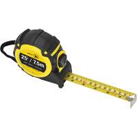 JLTM-425SM Tape Measures, 1" x 25', Metric & Imperial Graduations Fastek