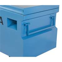 Jobsite Tool Box, 60" x 24" x 27-1/2", Steel, Blue Fastek