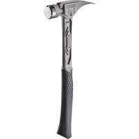 TIBONE™ Smooth Titanium Framing Hammer, 14 oz., Solid Steel Handle, 15-1/4" L UAX066 | Fastek