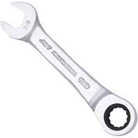 SAE Ratcheting Stubby Combination Wrench Fastek