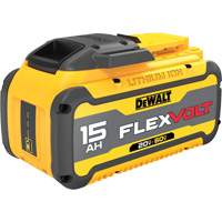Flexvolt<sup>®</sup> Max* Battery, Lithium-Ion, 20 V/60 V, 15 Ah UAX368 | Fastek