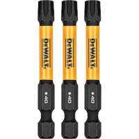3-Piece FLEXTORQ&reg; Impact Screwdriving Bits, Torx, T-40, 1/4" Drive Fastek