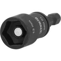 Tourne-&eacute;crou &agrave; double embout d&eacute;tachable FLEXTORQ, 13 mm prise, 4-4/5" lo, Magn&eacute;tique Fastek