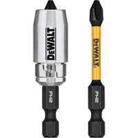 2-Piece FLEXTORQ&reg; Impact Driver Bit Set, Phillips, #2, 1/4" Drive Fastek