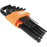 L-Style Ball-End Hex Key Wrench Set, 12 Pcs., Imperial Fastek
