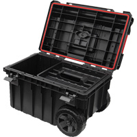 Arx&reg; Rolling Tool Chest, 23-4/5" x 16" x 15-3/5", Black Fastek