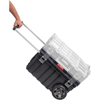 Arx&reg; Rolling Tool Chest, 23-4/5" x 16" x 15-3/5", Black Fastek